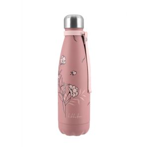 Botella térmica Kikkaboo 500ml Flora Blush, ideal para bebé