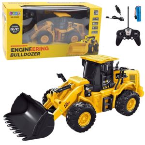 Excavadora RC Infantil con Control Remoto 2.4G y 6CH