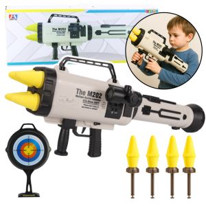 Lanzacohetes Espuma Infantil con Proyectiles 68cm