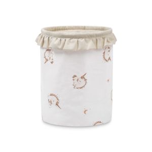 Cesta para Juguetes Unicornio Beige Sensillo - Almacenamiento Infantil
