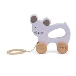 Arrastre de Madera Mrs. Mouse - Trixie, Juguete Infantil