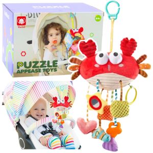 Colgante Sensorial de Cangrejo 9 en 1 para Bebés
