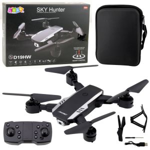 Drone Plegable con Cámara FPV Wi-Fi Sky Hunter D19HW