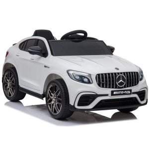 Coche eléctrico Mercedes QLS-5688 4x4 en blanco