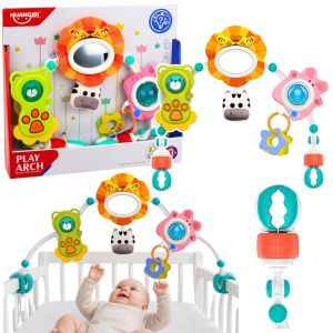 Arco Sensorial Multicolor con León para Bebés