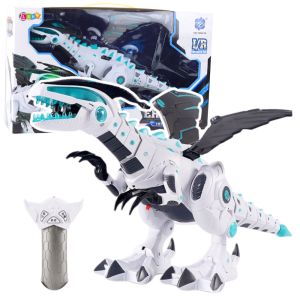 Robot Dinosaurio Control Remoto con Alas, Luces y Sonidos