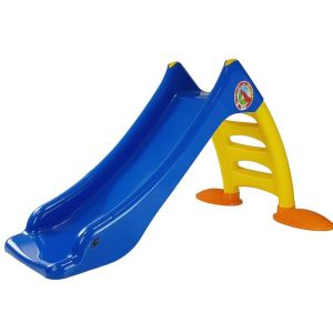 Tobogán Jardín para Niños 424 azul-amarillo