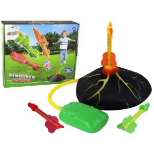 Juego de Lanzador de Cohetes de Dinosaurios Volcano