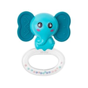Sonajero mordedor elefante Akuku para bebé