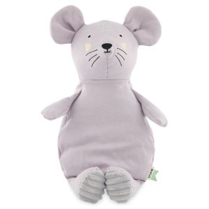 Peluche Grande Mrs. Mouse Trixie - Compañero Orgánico para Bebés