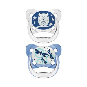 Chupete Dr brown`s PreVent Glow in the Dark Mariposa 2-Pack