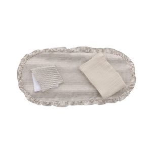 Pack Colcha Capazo Dutton Stone 35x75x1 Cm - Cambrass