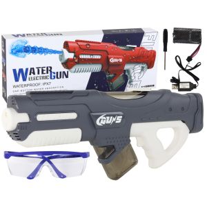 Gran Pistola de Agua Gris 750ml con Gafas