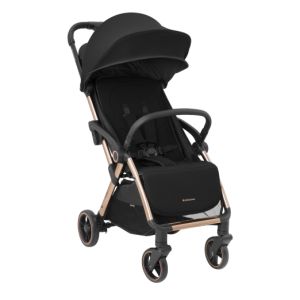 Silla de Paseo Autoplegable Kikkaboo Eden Negro para Bebés