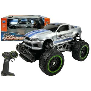 Coche de Control Remoto Off-road R/C Plata con Altas Ruedas
