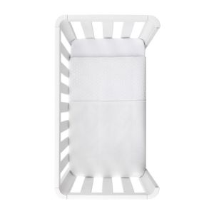 Funda nórdica minicuna Unic Cambrass, crudo · 70 x 77 cm