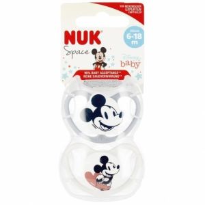 Chupete de Silicona Nuk Space Mickey Mouse 6-18 meses