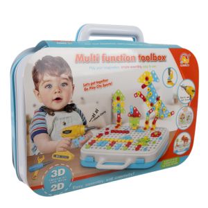 Mosaico Creativo 3D con Destornillador Iso trade para Niños