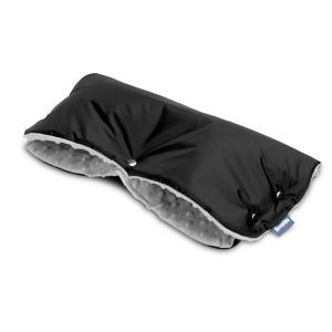 Manopla para silla de paseo Sensillo Minky - Negra