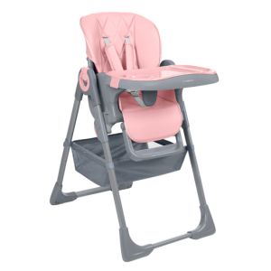 Trona Comfy+ Pink Kikkaboo - Silla de Comer para Bebés
