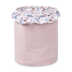 Cesta para Juguetes Infantil Sensillo Algodón Rosa