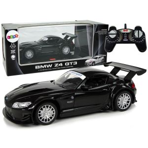 Coche Deportivo R/C 1:18 BMW Z4 GT3 Negro 2.4 G con Luces