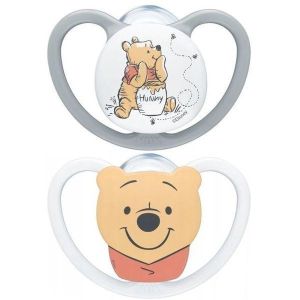 Chupete de Silicona Nuk Space 0-6 meses - 2 piezas
