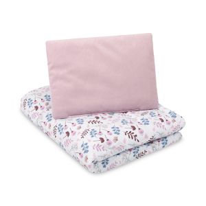 Set de Cuna para Bebé con Almohada y Manta Sensillo