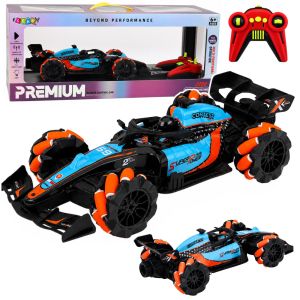 Coche de carreras RC Sport de Lean Toys en acción