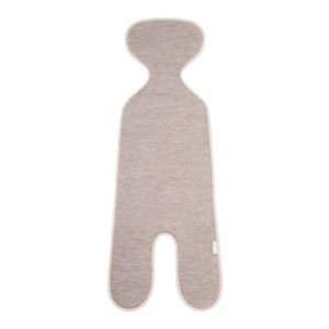 Almohadilla antisudor Sensillo en color cappuccino, ideal para sillas de coche.
