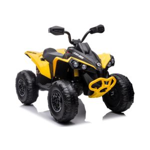 Moto Eléctrica Infantil CAN-AM Renegade Amarillo con Control Remoto