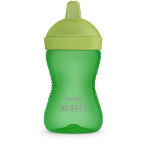 Taza Philips Avent con boquilla dura 300ml 18+ verde