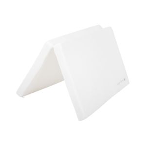 Mini colchón plegable Kikkaboo 45x80 para bebé en blanco