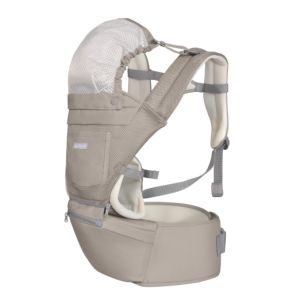 Portabebés 3en1 Chloe Mesh Beige Kikkaboo