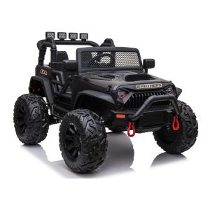 Coche Eléctrico Jeep JC666 para Niños Color Negro