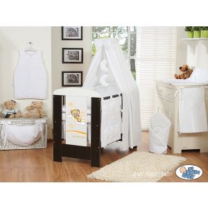 Dosel de Cuna My Sweet Baby - Canopy de Tela Good Night White