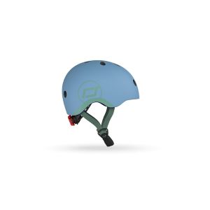 Casco XXS Scoot&ride para niños con luz LED y ajuste seguro