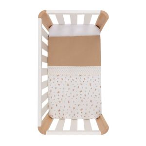 Funda Nordica Minicuna 70x77x1 Cm Senda Beige - Cambrass