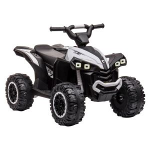 Quad eléctrico HL568 en color blanco, divertido y seguro.