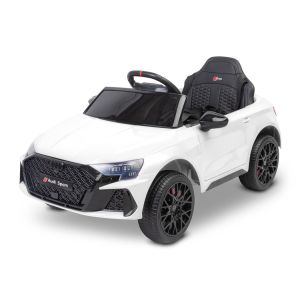 Coche Eléctrico Audi RS3 Blanco Toyz con controles