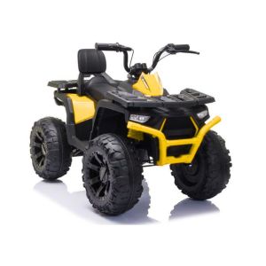Quad Eléctrico Infantil JC333 Amarillo con Luces y Música