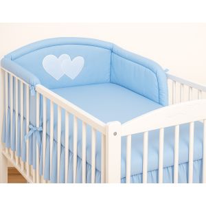 Protector de Cuna Universal My Sweet Baby - Corazones Azules