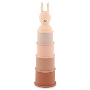 Cubos Apilables Trixie - Mrs. Rabbit, Juguete Educativo