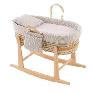 Moises Bebe Mio Cuco + Patas Kansas Beige/gris 39x80x61 Cm - Cambrass