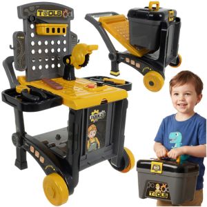 Taller de Juguete 3 en 1 Iso Trade para Niños - 59 Piezas