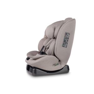Silla de coche Caretero Mundi i-Size beige vista frontal y central
