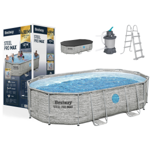Piscina Frame Pool 427 x 250 x 100 cm Bestway para toda la familia