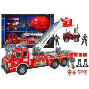 Set de Bomberos Grande con Camión, Figuras y Accesorios