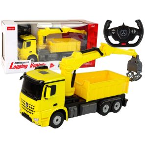 Camión Grapple Mercedes Rastar Amarillo