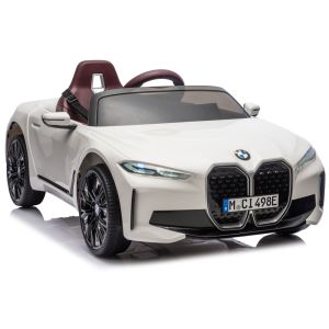 Coche de Batería BMW I4 4x4 JE1009 Blanco